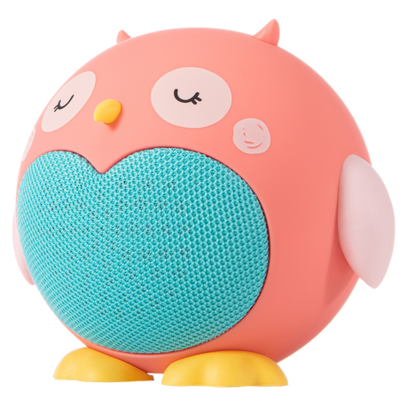 Planet Buddies - Owl Bluetooth Speaker - Pink And White