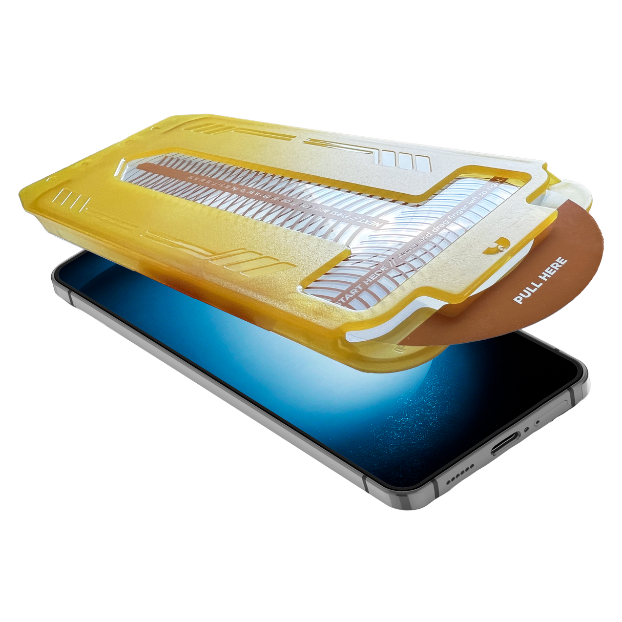 Simple - 200 Guided Tempered Glass For Samsung Galaxy S25 - Clear