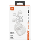 Jbl - Tune Flex 2 True Wireless In Ear Noise Cancelling Bluetooth Headphones - White