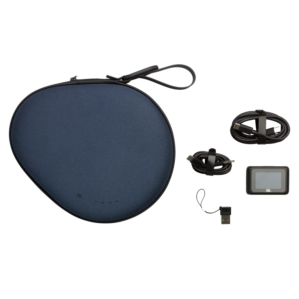 JBL Tour One M3 Smart TX Over-Ear Noise Cancelling Headphones in Blue