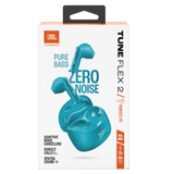 Jbl - Tune Flex 2 True Wireless In Ear Noise Cancelling Bluetooth Headphones - Turquoise