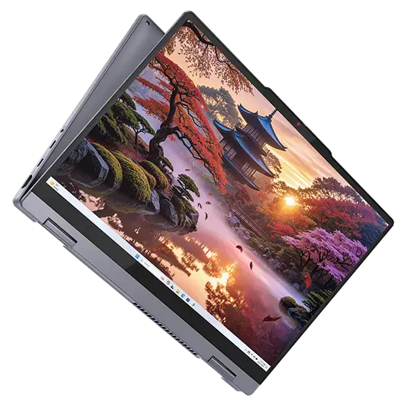 Lenovo IdeaPad 5 16IRU9 83DU0005US 16" Touchscreen Convertible 2 in 1 Notebook - WUXGA - Intel Core 5 120U - 8 GB - 512 GB SSD - Englische (US) Tastatur - Luna Gray