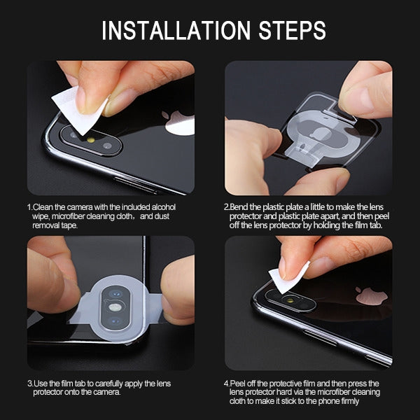 Valcom, MyBat Tempered Glass Lens Protector (2.5D) for Samsung Galaxy S10E - Clear