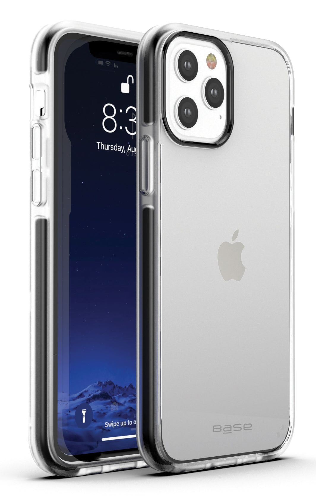 xBase iPhone 12 Pro Max (6.7) - BORDERLINE Dual Border Impact protection - Black