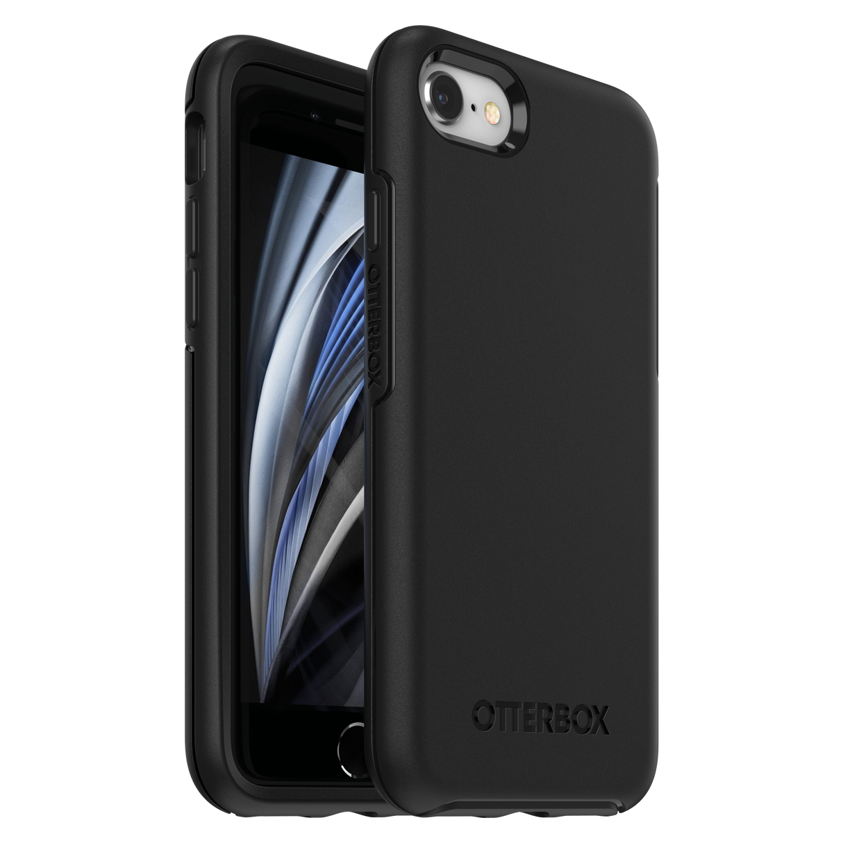 Otterbox - Symmetry Case For Apple Iphone Se 2022  /  Se 2020  /  8  /  7 - Black