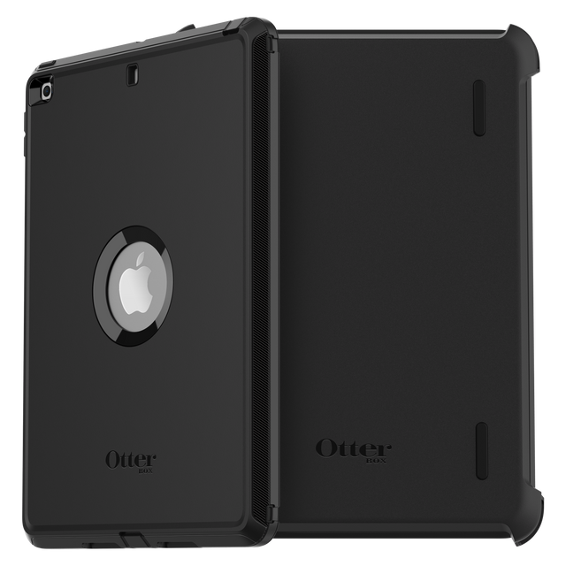 Otterbox - Defender Case For Apple Ipad 10.2 - Black
