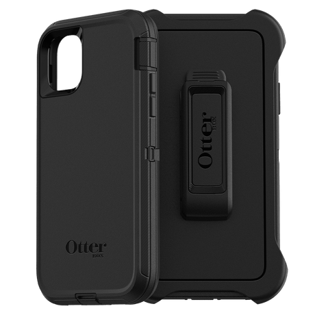 Otterbox - Defender Case For Apple Iphone 11 - Black