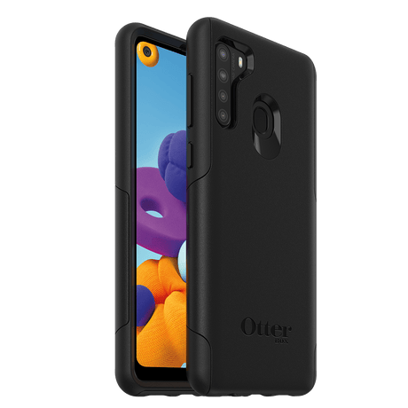 Otterbox - Commuter Lite Case For Samsung Galaxy A21 - Black