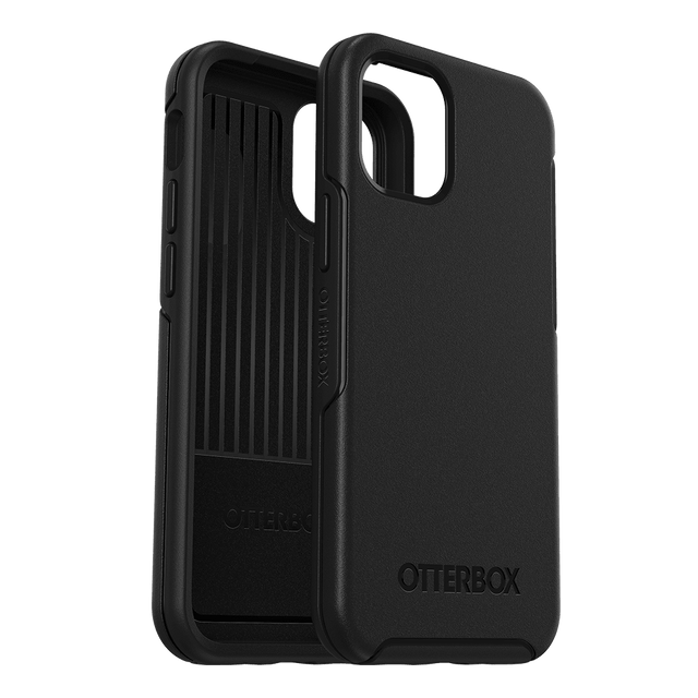 Otterbox - Symmetry Antimicrobial Case For Apple Iphone 12 Mini - Black