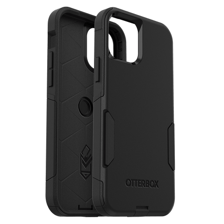 Otterbox - Commuter Antimicrobial Case For Apple Iphone 12  /  12 Pro - Black