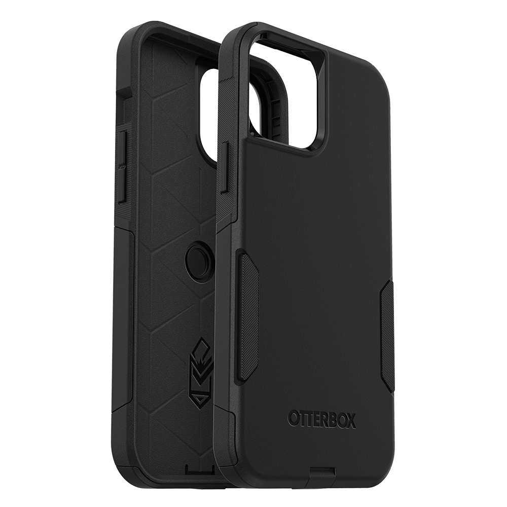 Otterbox - Commuter Antimicrobial Case For Apple Iphone 12 Pro Max - Black