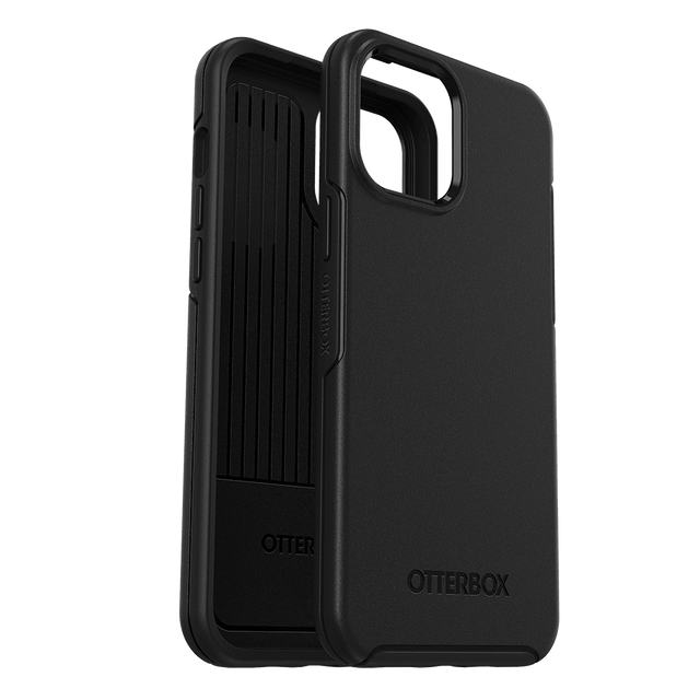 Otterbox - Symmetry Antimicrobial Case For Apple Iphone 12 Pro Max - Black