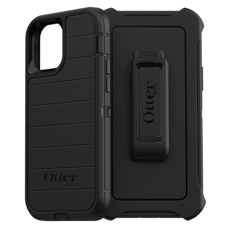 Otterbox - Defender Pro Case For Apple Iphone 12  /  12 Pro - Black