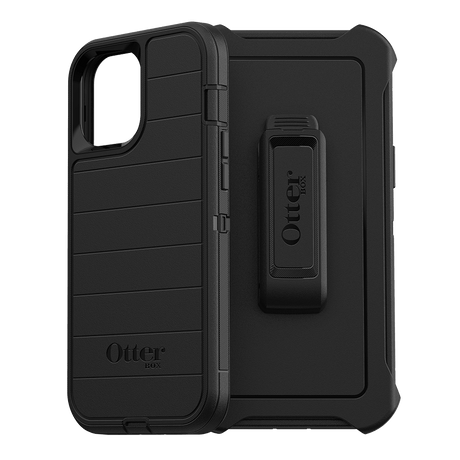 Otterbox - Defender Pro Case For Apple Iphone 12 Pro Max - Black
