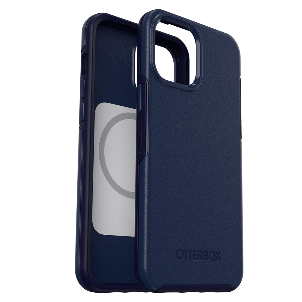 Otterbox - Symmetry Plus Magsafe Case For Apple Iphone 12 Pro Max - Navy Captain