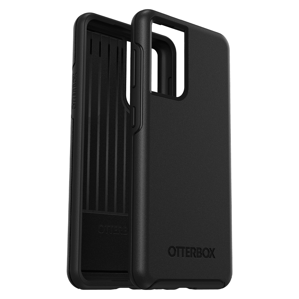 Otterbox - Symmetry Antimicrobial Case For Samsung Galaxy S21 5g - Black