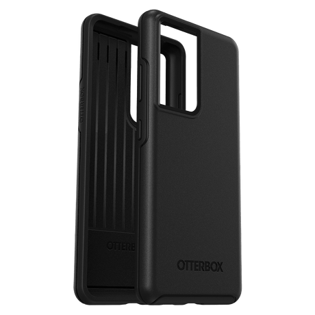 Otterbox - Symmetry Antimicrobial Case For Samsung Galaxy S21 Ultra 5g - Black