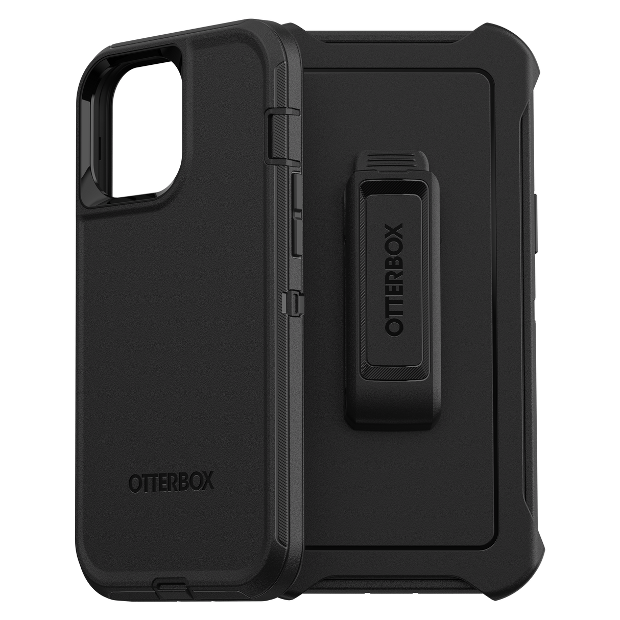 Otterbox - Defender Case For Apple Iphone 13 Pro Max  /  12 Pro Max - Black