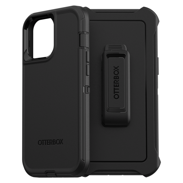 Otterbox - Defender Case For Apple Iphone 13 Pro Max  /  12 Pro Max - Black
