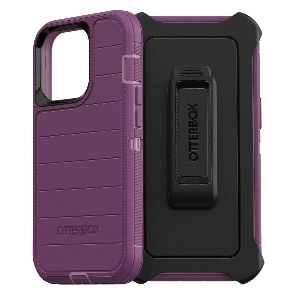 Otterbox - Defender Pro Case For Apple Iphone 13 Pro  - Happy Purple