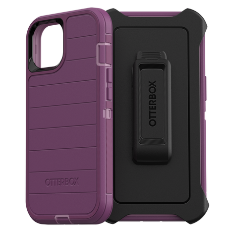 Otterbox - Defender Pro Case For Apple Iphone 13 - Happy Purple