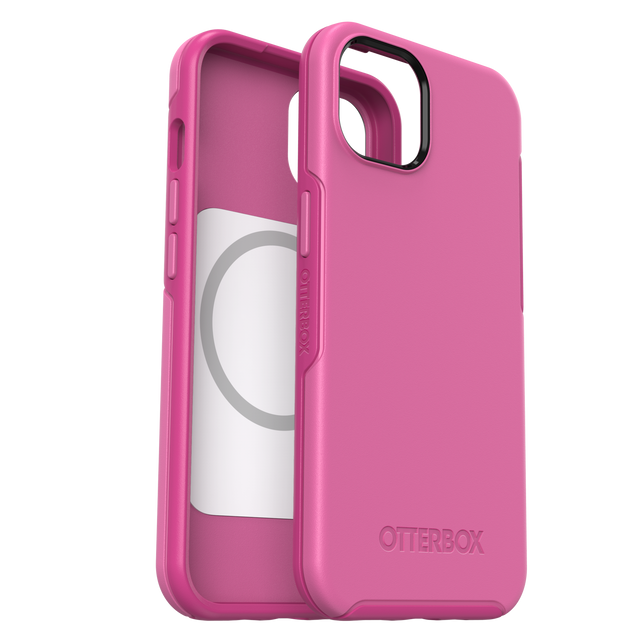 Otterbox - Symmetry Plus Magsafe Case For Apple Iphone 13  - Strawberry Pink