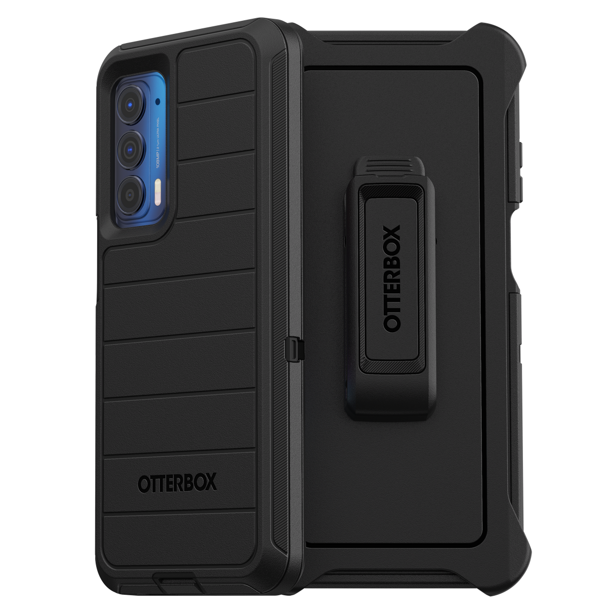 Otterbox - Defender Pro Case For Motorola Edge 2021  /  Edge 5g Uw - Black