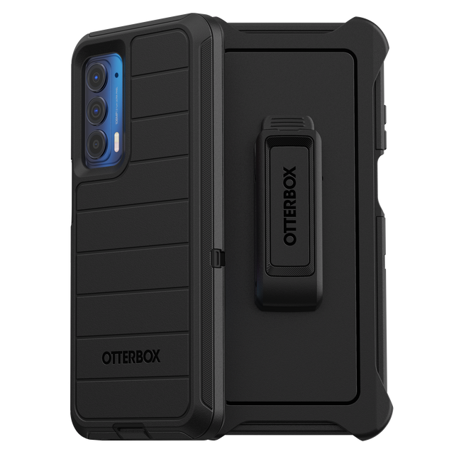 Otterbox - Defender Pro Case For Motorola Edge 2021  /  Edge 5g Uw - Black