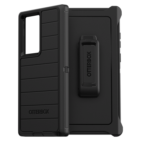 Otterbox - Defender Pro Case For Samsung Galaxy S22 Ultra  - Black
