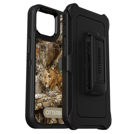 Otterbox - Defender Case For Apple Iphone 14   /  Iphone 13 - Realtree Edge Black