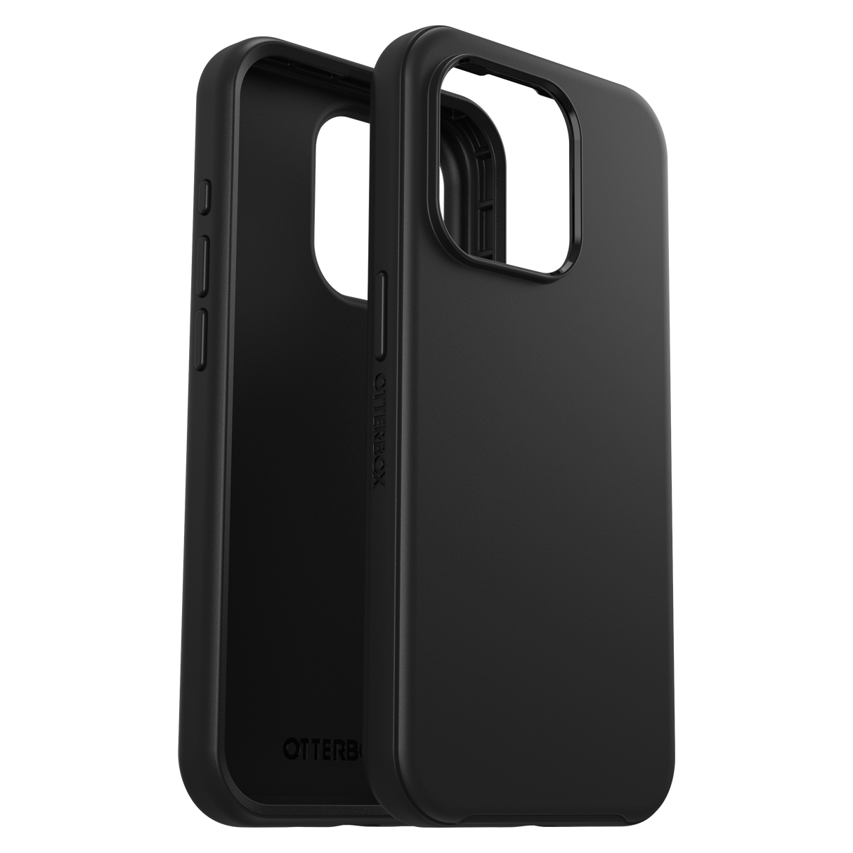 Otterbox - Symmetry Case For Apple Iphone 15 Pro  - Black
