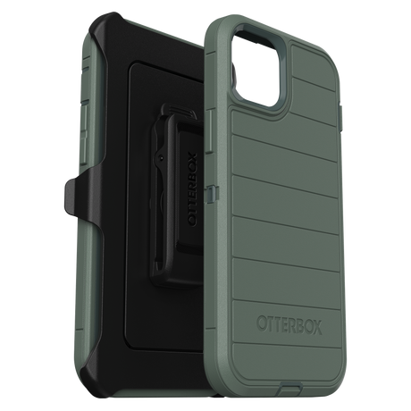 Otterbox - Defender Pro Case For Apple Iphone 15 Plus   /  Iphone 14 Plus - Forest Ranger