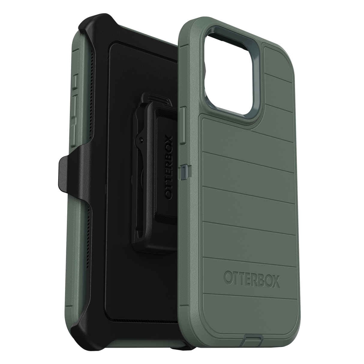 Otterbox - Defender Pro Case For Apple Iphone 15 Pro Max  - Forest Ranger