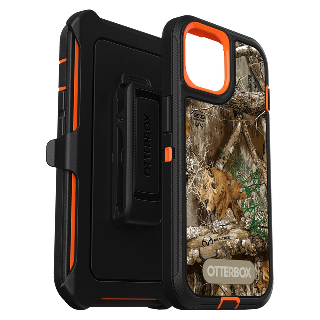 Otterbox - Defender Graphics Case For Apple Iphone 15     /    Iphone 14    /    Iphone 13   /   Iphone 16e - Realtree Edge
