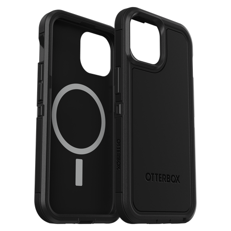 Otterbox - Defender Xt Magsafe Case For Apple Iphone 15   /  Iphone 14  /  Iphone 13 - Black