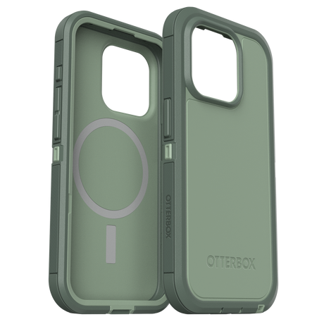 Otterbox - Defender Pro Xt Magsafe Case For Apple Iphone 15 Pro  - Emerald Isle