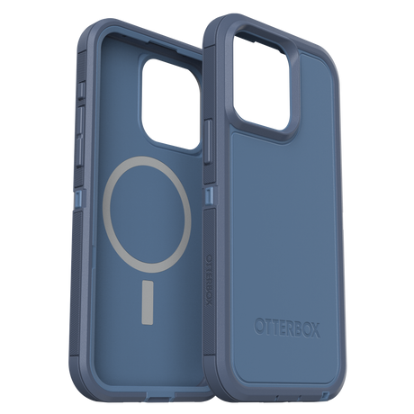 Otterbox - Defender Pro Xt Magsafe Case For Apple Iphone 15 Pro Max  - Baby Blue Jeans