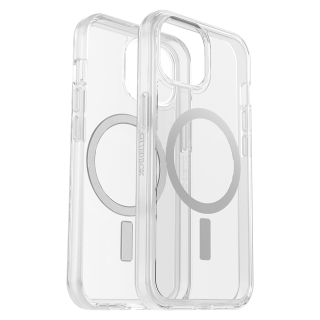Otterbox - Symmetry Plus Clear Magsafe Case For Apple Iphone 15     /    Iphone 14    /    Iphone 13   /   Iphone 16e - Clear