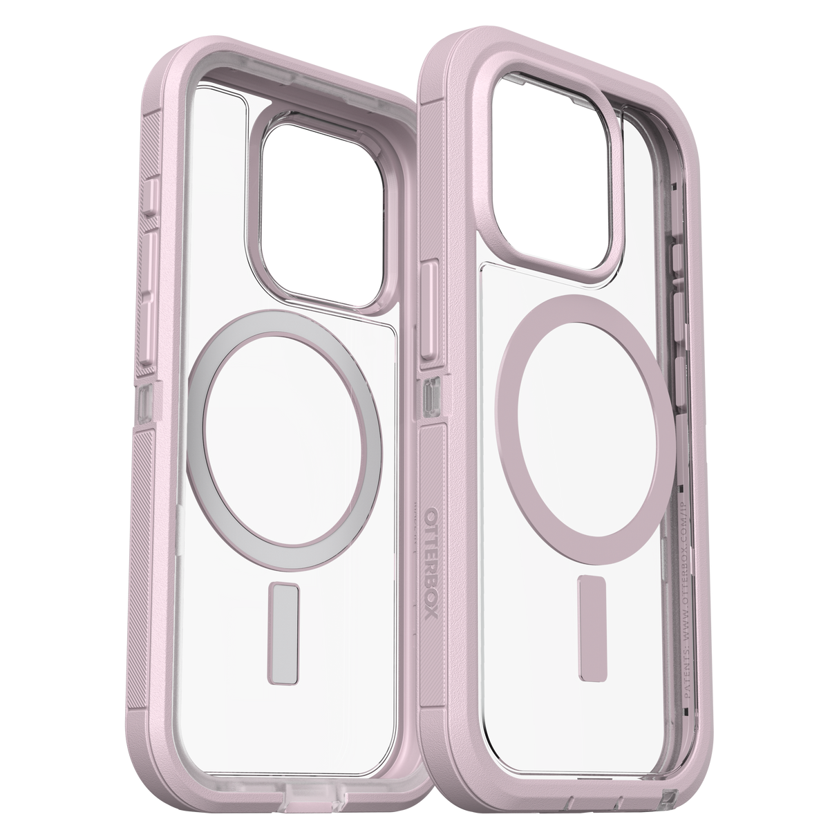 Otterbox - Defender Pro Xt Clear Magsafe Case For Apple Iphone 15 Pro  - Mountain Frost