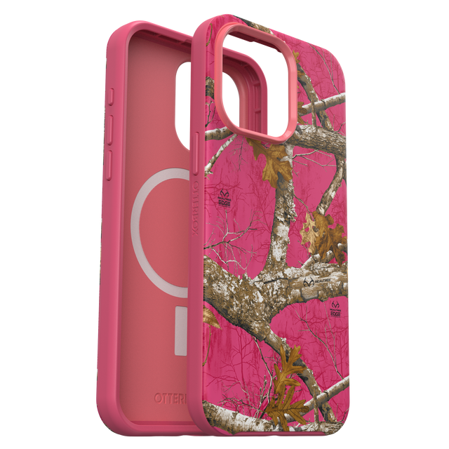 Otterbox - Symmetry Graphics Magsafe Case For Apple Iphone 15 Pro Max  - Flamingo Pink