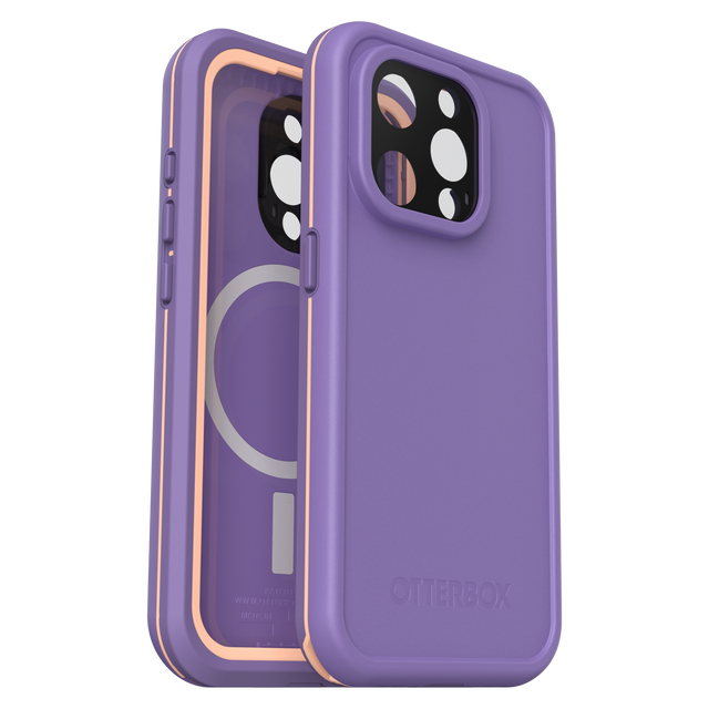 Otterbox - Fre Magsafe Case For Apple Iphone 15 Pro  - Purple