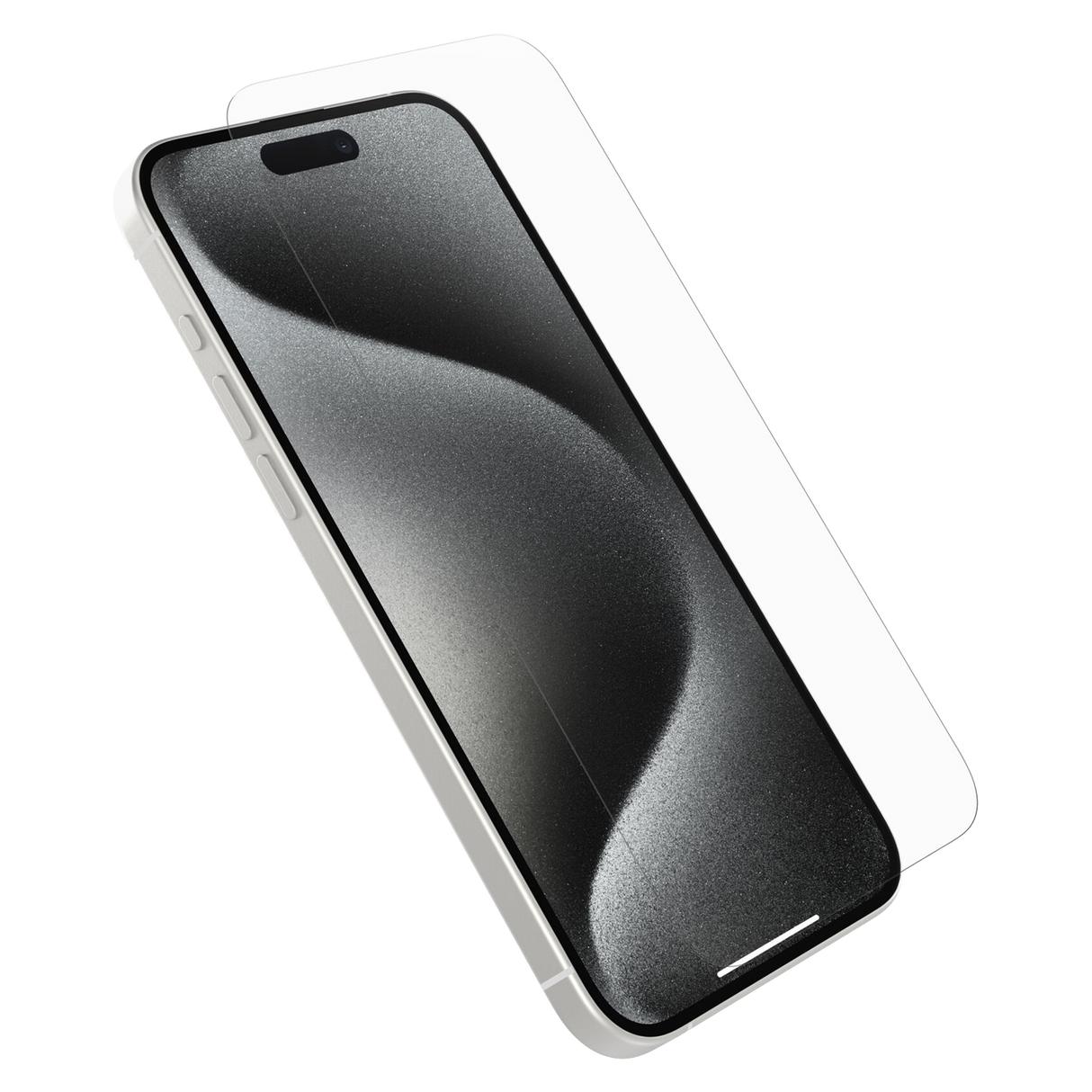 Otterbox - Premium Glass Antimicrobial Screen Protector For Apple Iphone 15 Pro Max - Clear