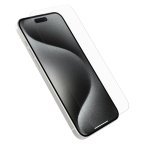 Otterbox - Premium Glass Antimicrobial Screen Protector For Apple Iphone 15 Pro Max - Clear
