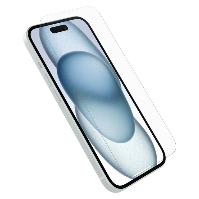 Otterbox - Premium Glass Antimicrobial Screen Protector For Apple Iphone 15 - Clear