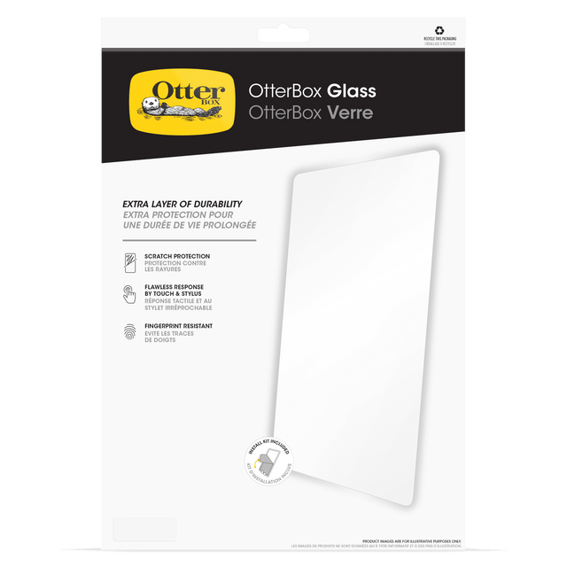 Otterbox - Glass Screen Protector For Apple Ipad Pro 13 - Clear