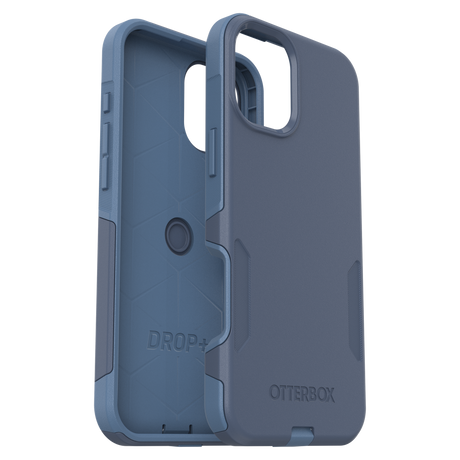 Otterbox - Commuter Magsafe Case For Apple Iphone 16 Plus - Baby Blue Jeans