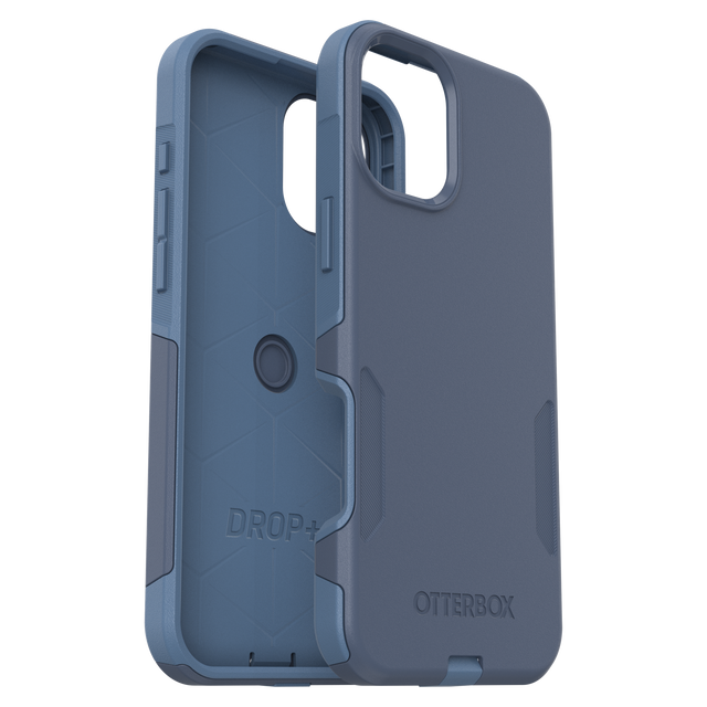 Otterbox - Commuter Magsafe Case For Apple Iphone 16 Plus - Baby Blue Jeans