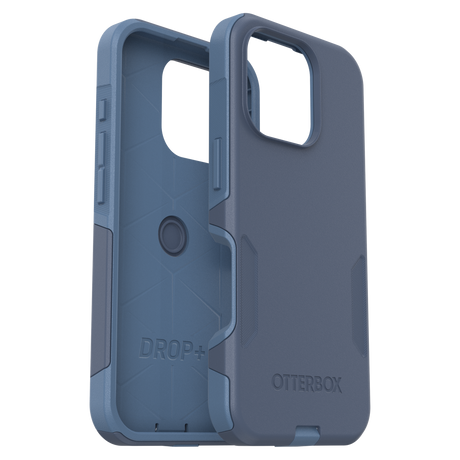 Otterbox - Commuter Magsafe Case For Apple Iphone 16 Pro - Baby Blue Jeans