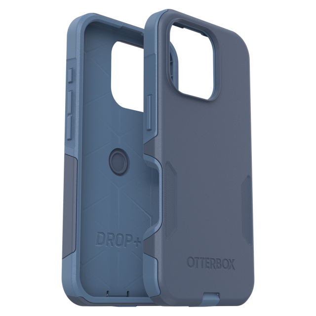 Otterbox - Commuter Magsafe Case For Apple Iphone 16 Pro - Baby Blue Jeans