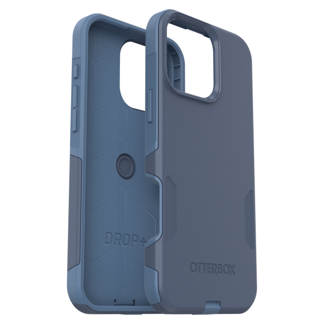 Otterbox - Commuter Magsafe Case For Apple Iphone 16 Pro Max - Baby Blue Jeans